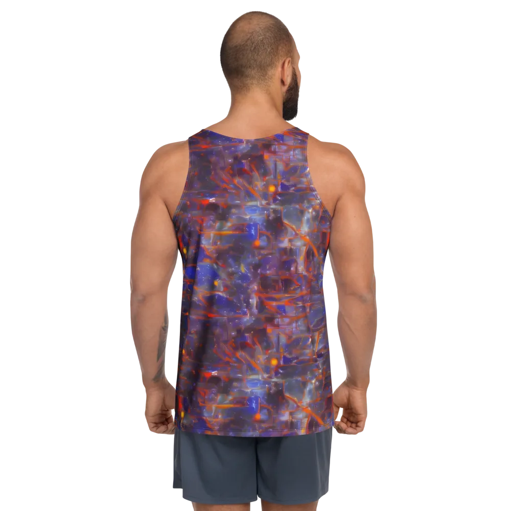 Chromatic Frenzy on Men's Tank Top — Back