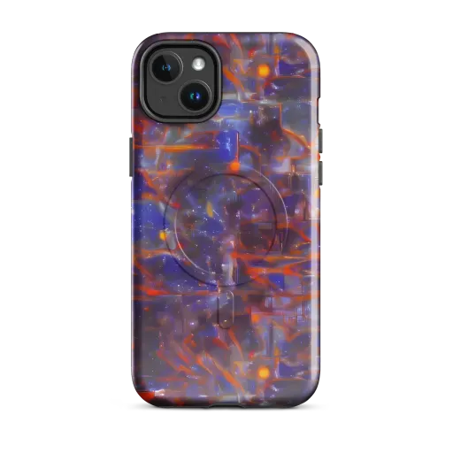 Chromatic Frenzy on a MagSafe Tough Case for iPhone®