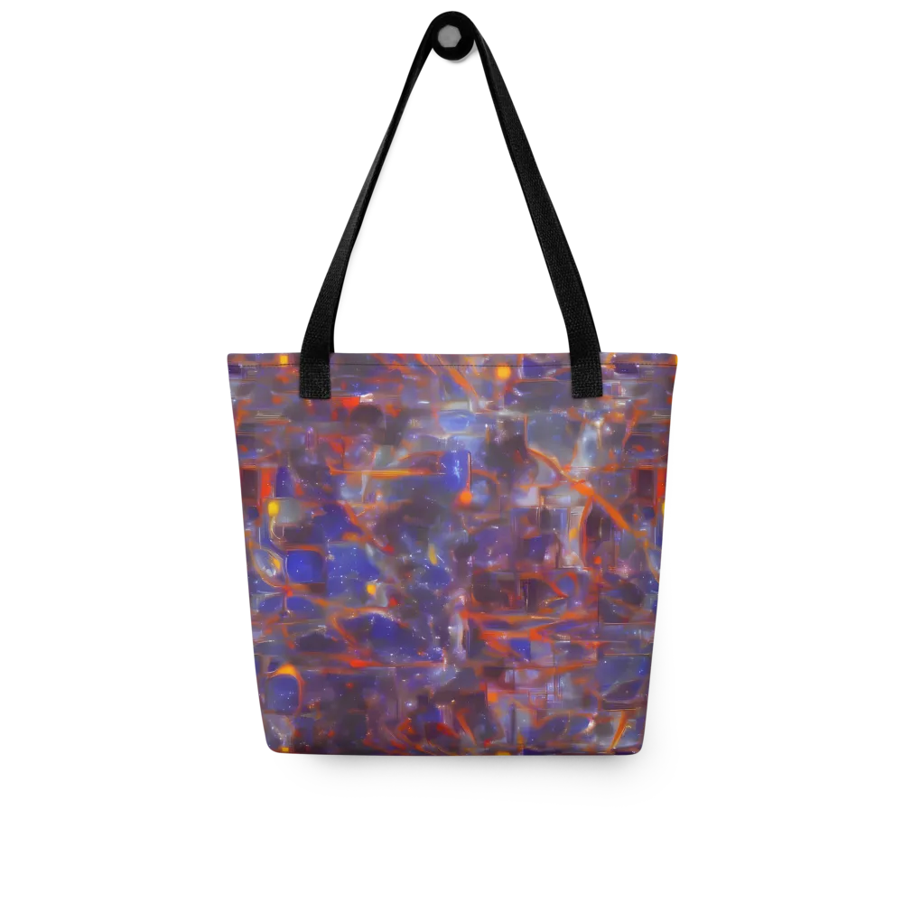 Chromatic Frenzy on Tote Bag — Front