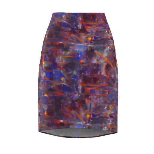 Chromatic Frenzy on a Pencil Skirt