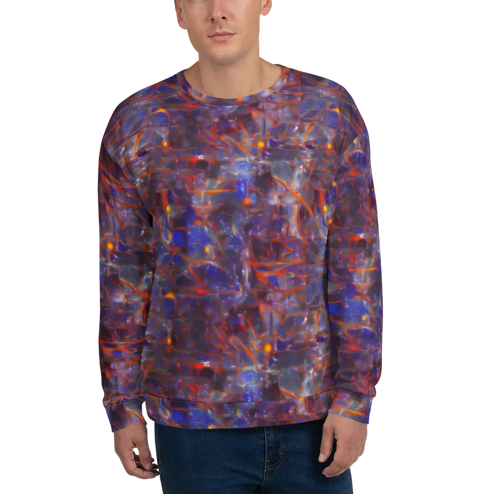 Chromatic Frenzy on Sweatshirt — Front
