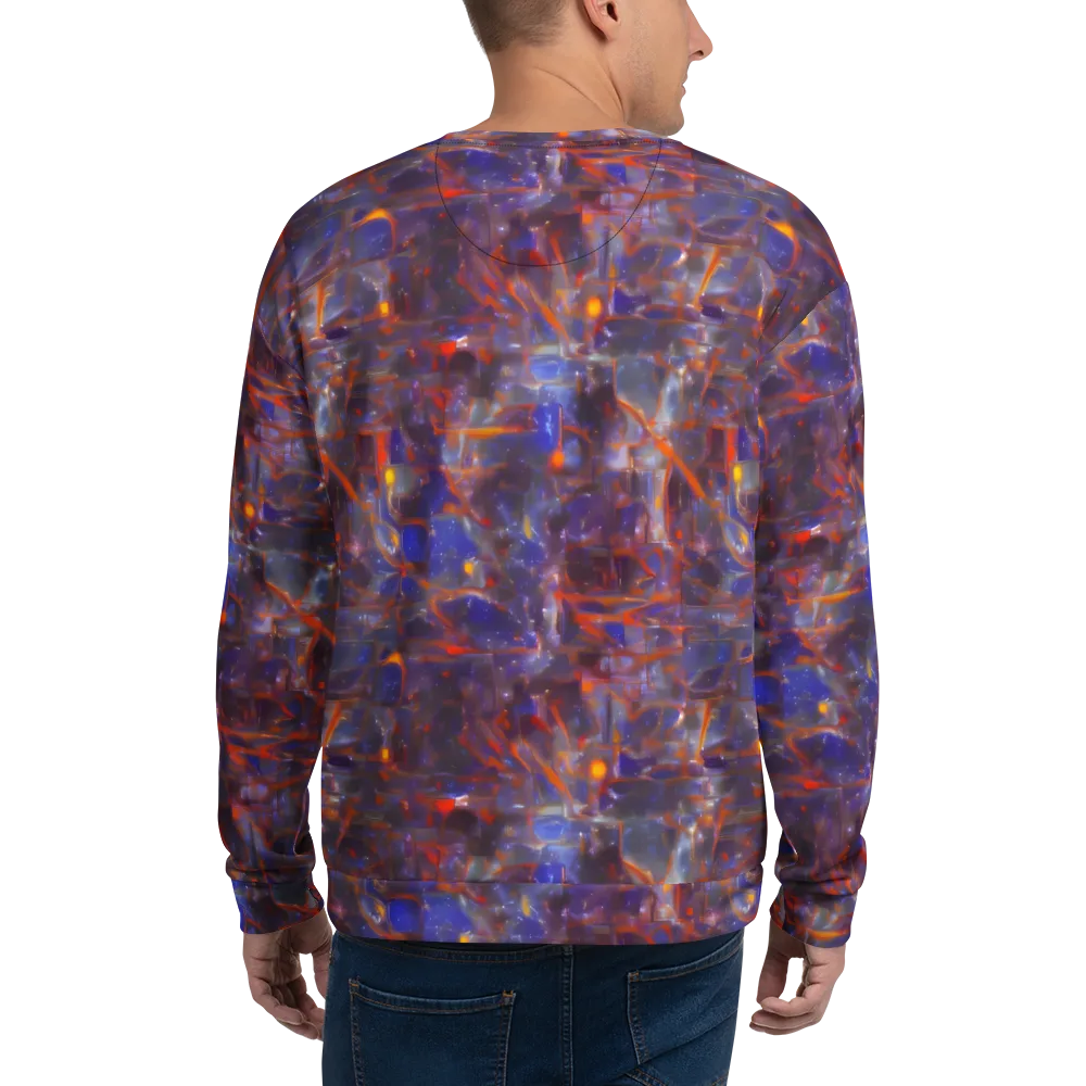 Chromatic Frenzy on Sweatshirt — Back