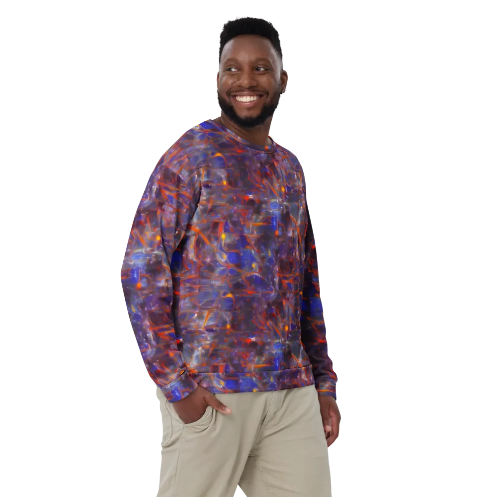 Chromatic Frenzy on Sweatshirt — Front