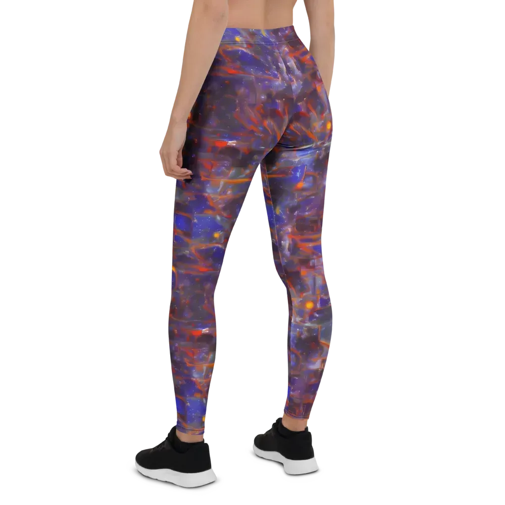 Chromatic Frenzy on Leggings — Back