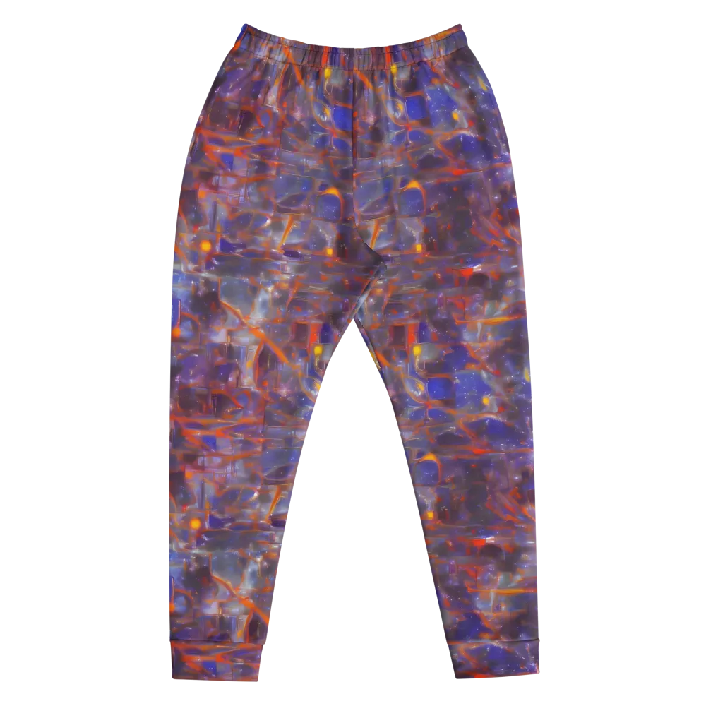 Chromatic Frenzy on Men's Joggers — Front