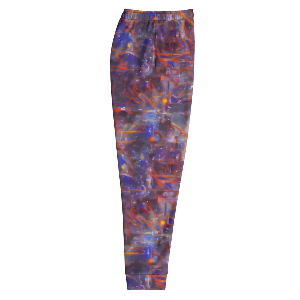 Chromatic Frenzy on Men's Joggers — Right