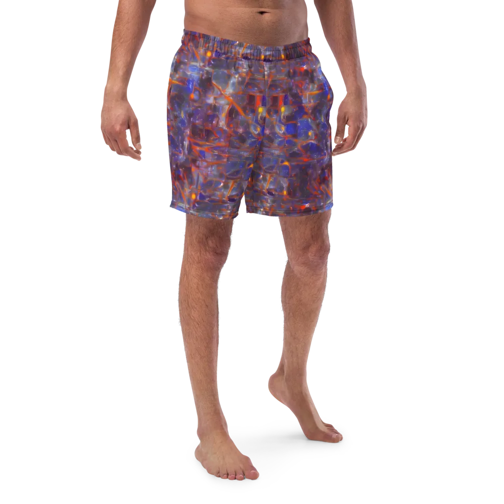 Chromatic Frenzy on Swim Trunks — Front