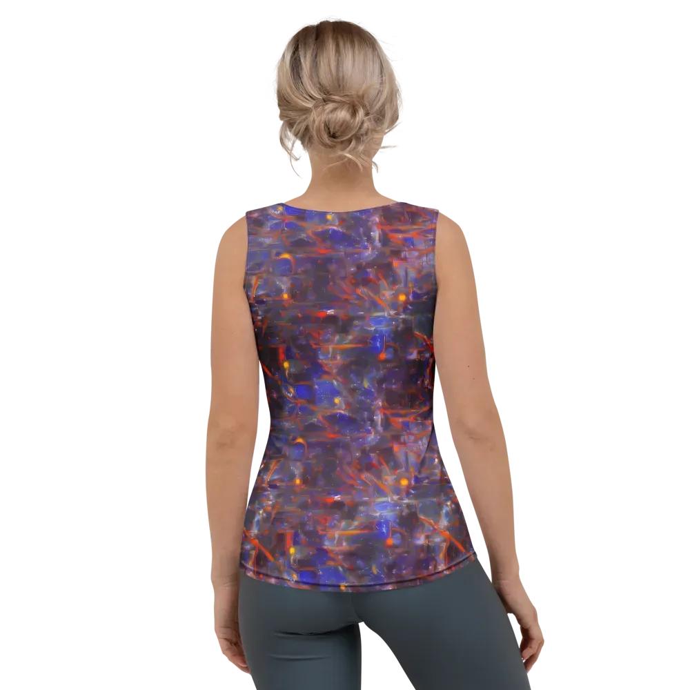 Chromatic Frenzy on Women's Tank Top — Back