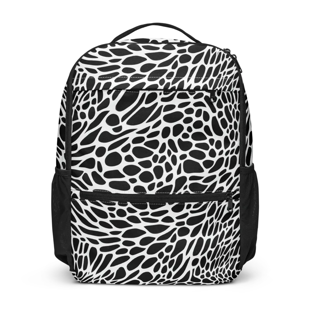 Monochrome Mystique on Utility Backpack — Front