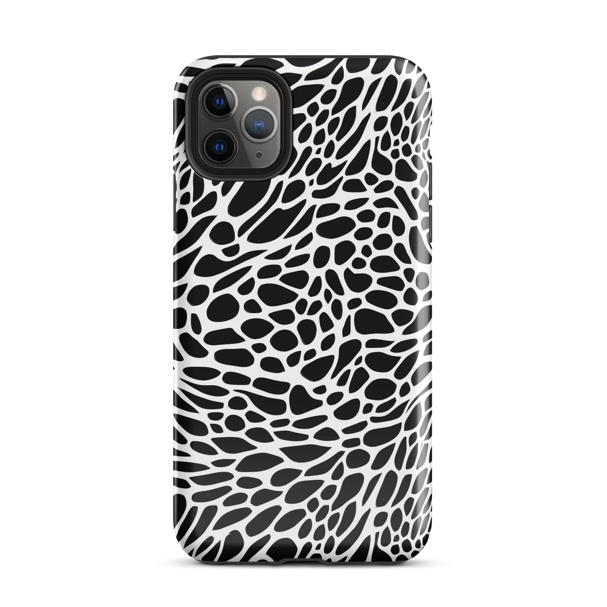 Monochrome Mystique on Tough Case for iPhone® — Front