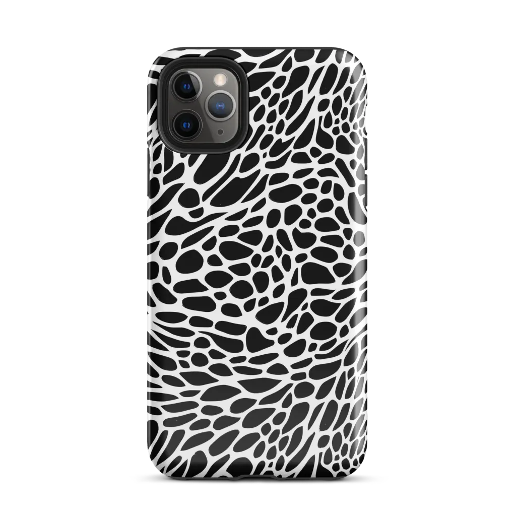 Monochrome Mystique on Tough Case for iPhone® — Front