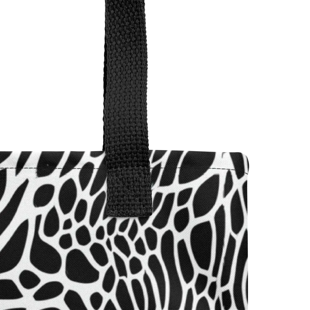 Monochrome Mystique on Tote Bag — Product details