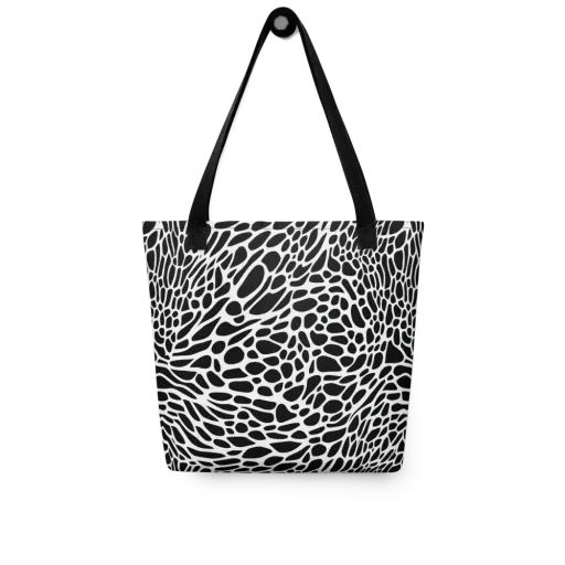Monochrome Mystique on a Tote Bag