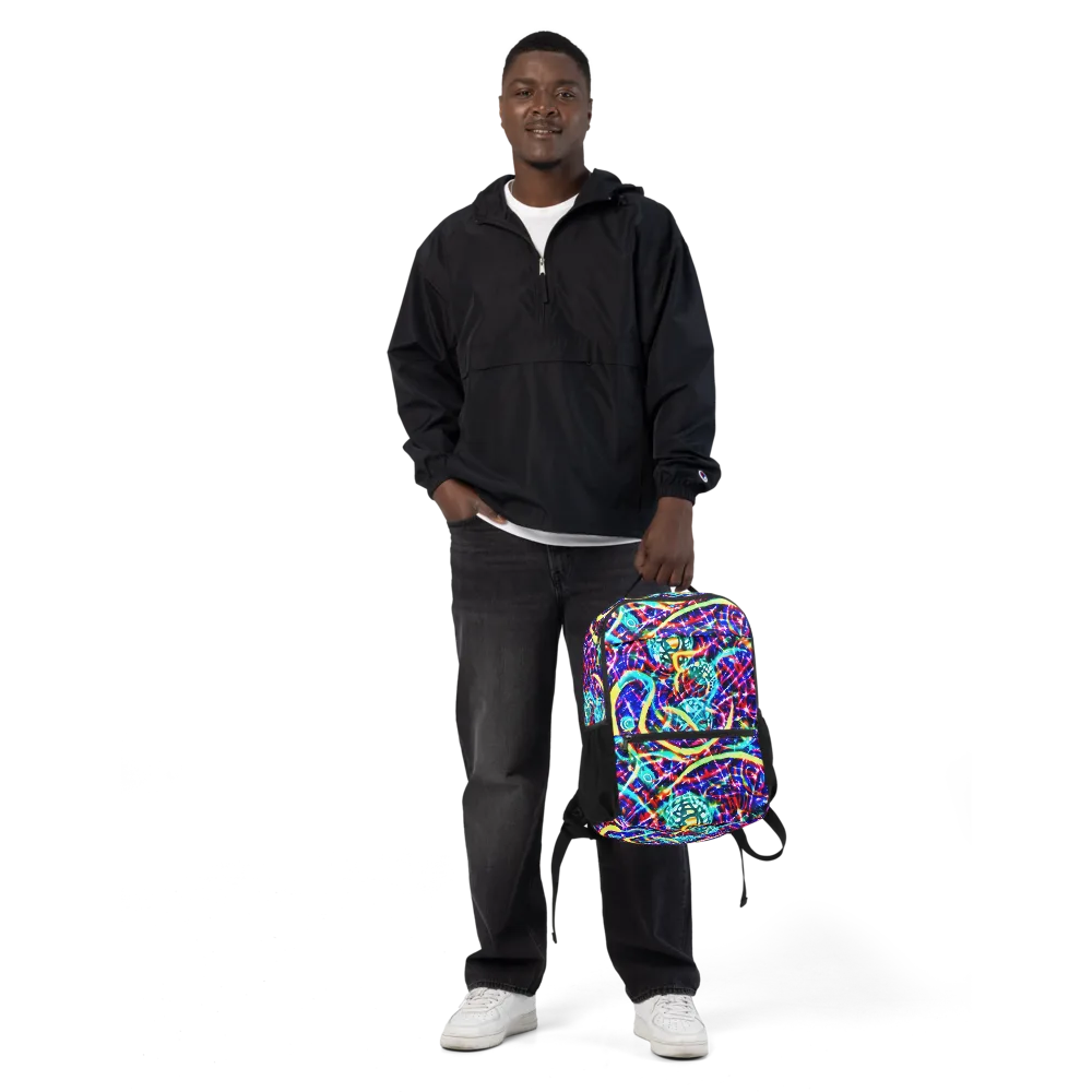 Fynesian Galaxy on Utility Backpack — Front