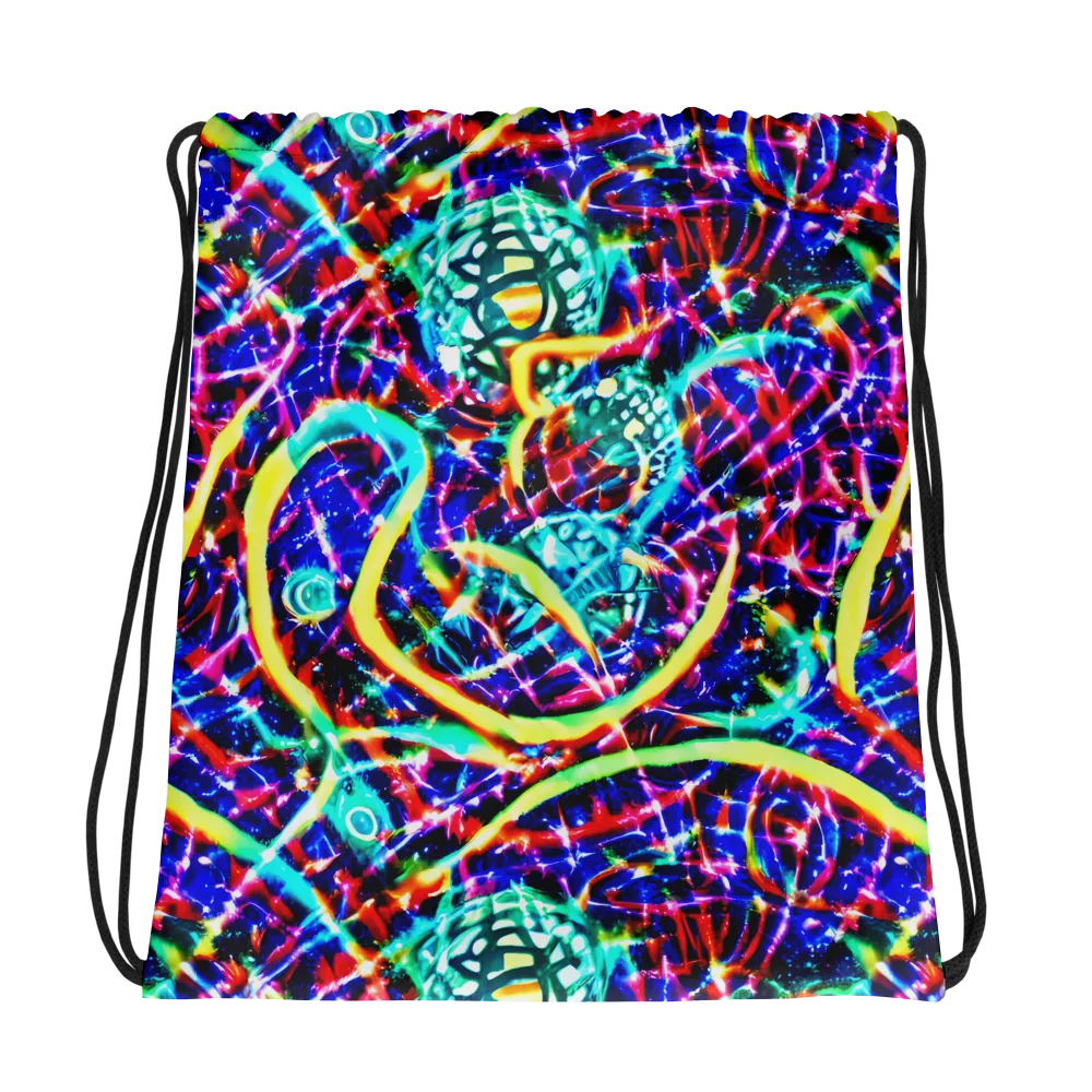 Fynesian Galaxy on Drawstring Bag — Photo