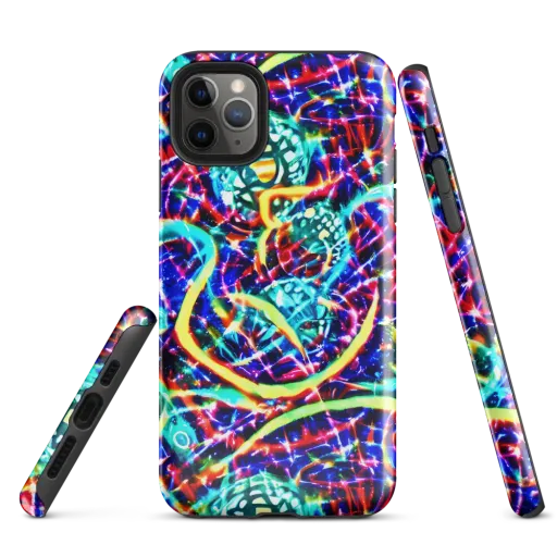 Fynesian Galaxy on a Tough Case for iPhone®