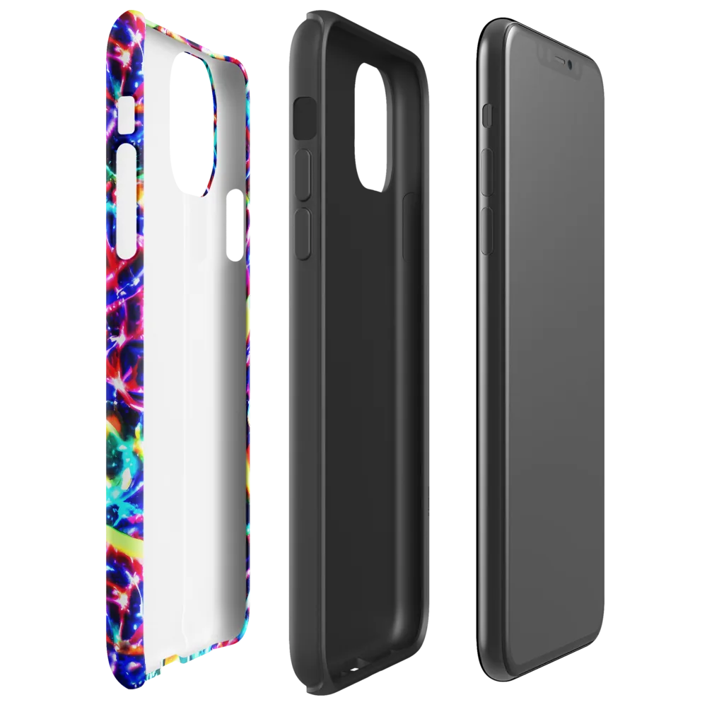 Fynesian Galaxy on Tough Case for iPhone® — Right