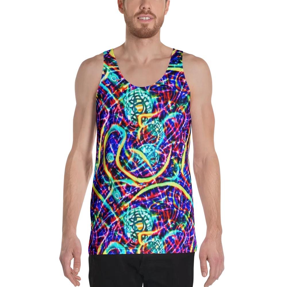 Fynesian Galaxy on Men's Tank Top — Front