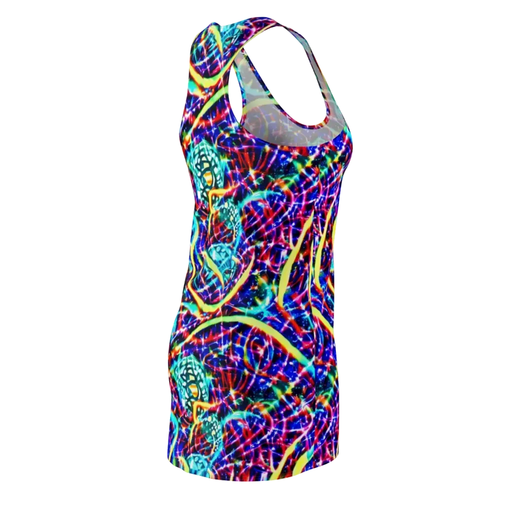 Fynesian Galaxy on Racerback Dress — Back Side