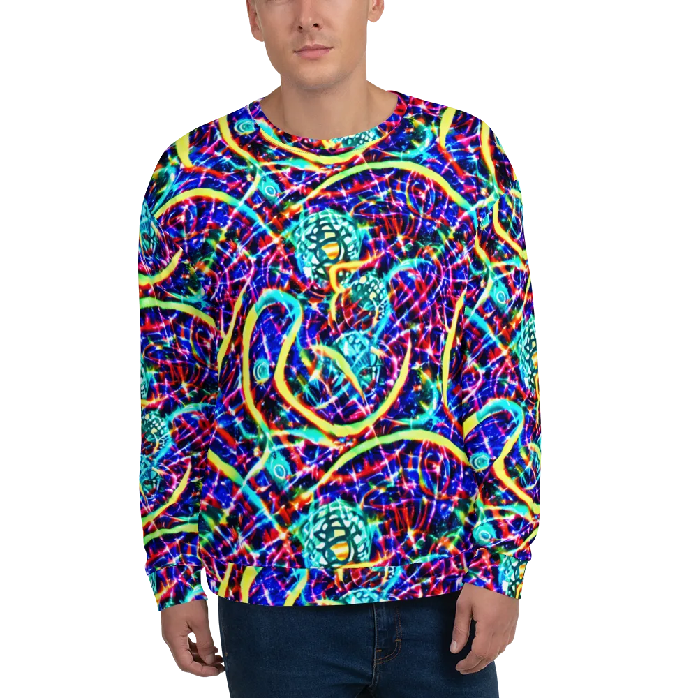 Fynesian Galaxy on Sweatshirt — Front