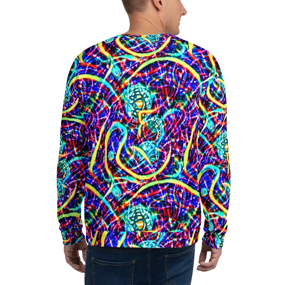 Fynesian Galaxy on Sweatshirt — Back