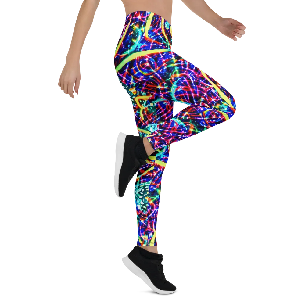 Fynesian Galaxy on Leggings — Right