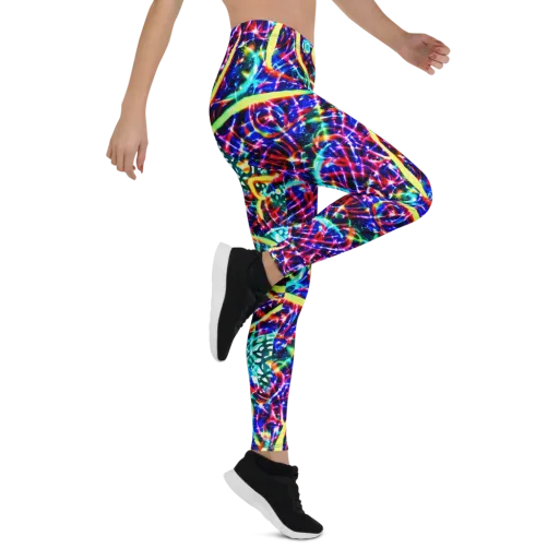 Fynesian Galaxy on a Leggings