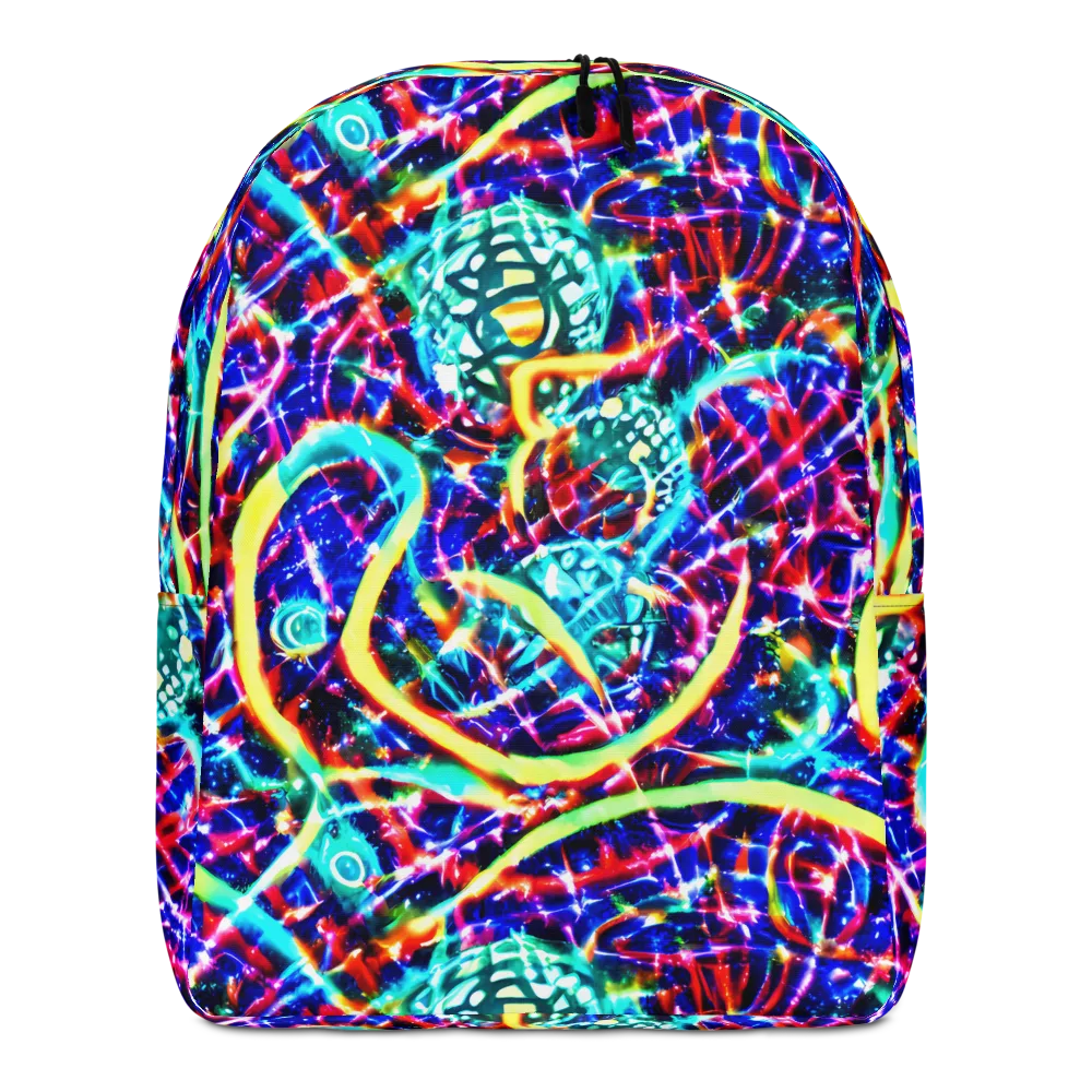 Fynesian Galaxy on Minimalist Backpack — Front