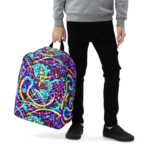 Fynesian Galaxy on a Minimalist Backpack