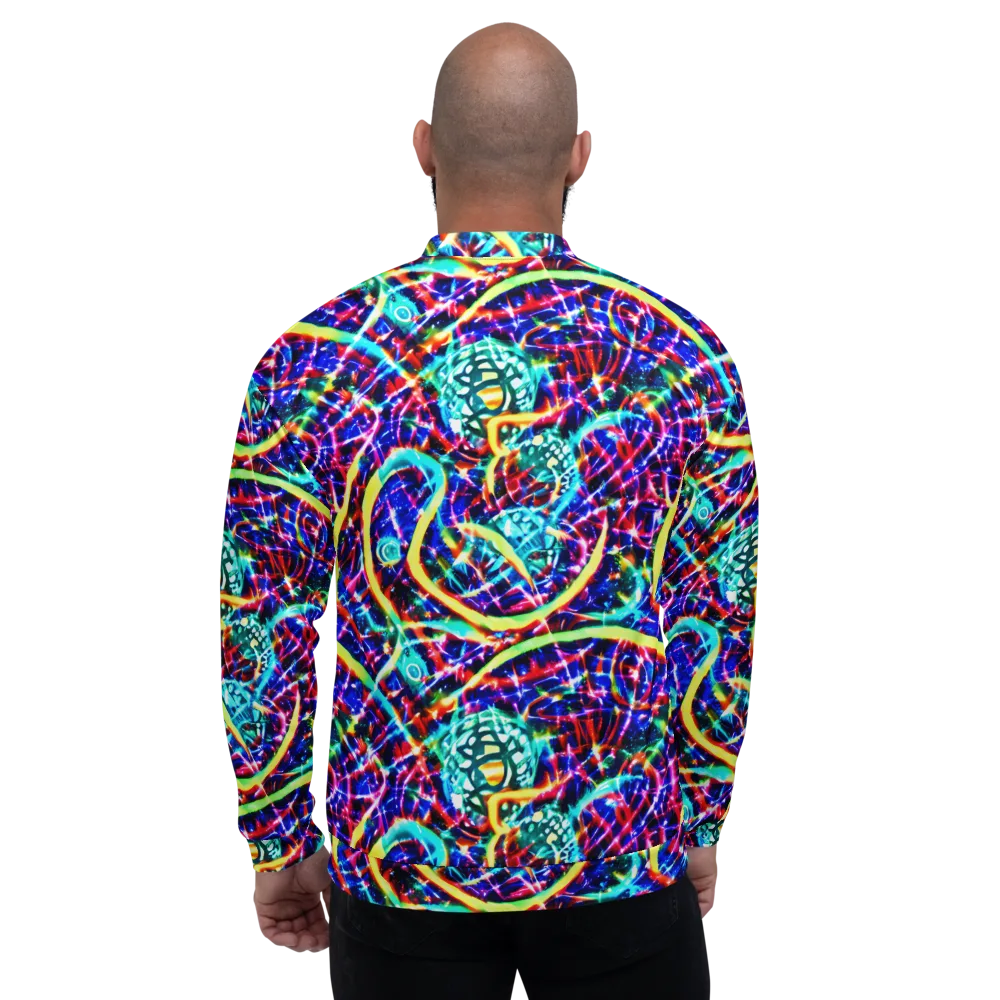 Fynesian Galaxy on Bomber Jacket — Back