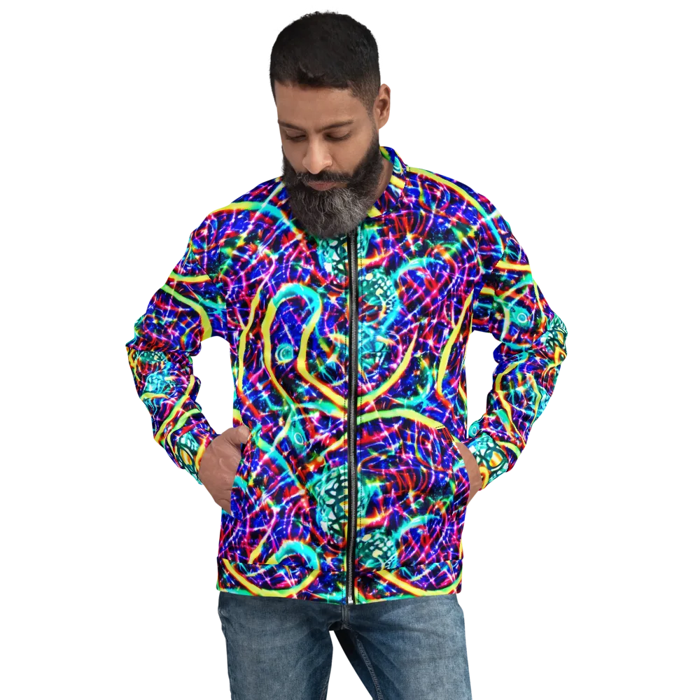 Fynesian Galaxy on Bomber Jacket — Front
