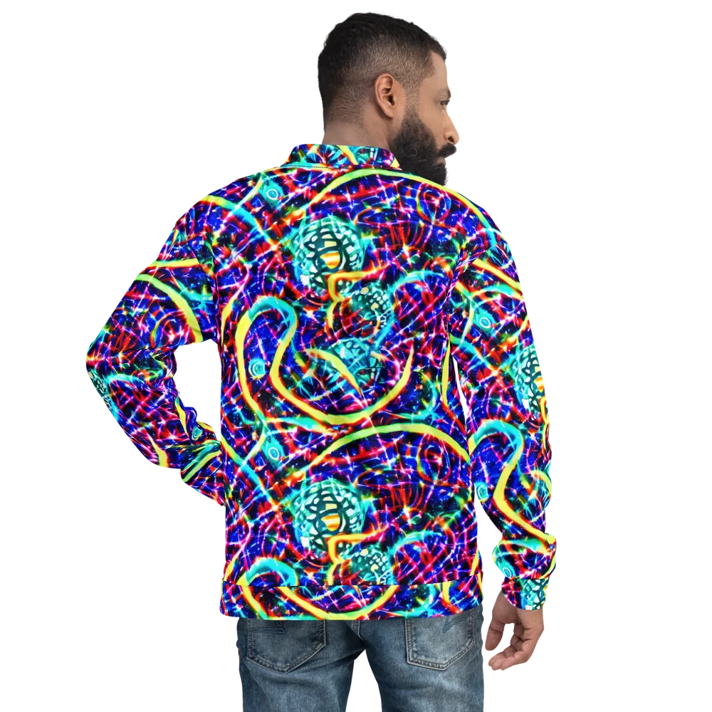Fynesian Galaxy on Bomber Jacket — Back