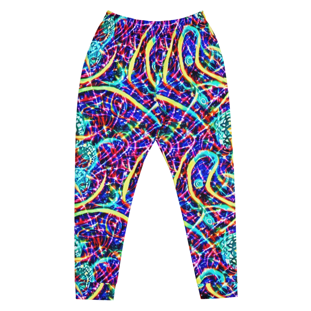 Fynesian Galaxy on Men's Joggers — Front