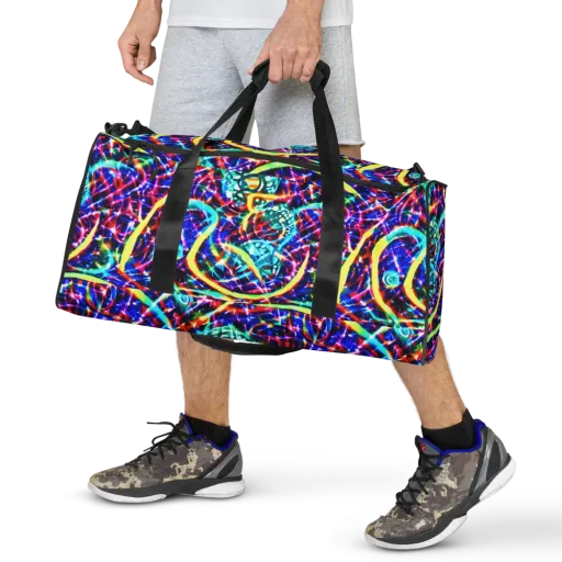 Fynesian Galaxy on a Duffle Bag