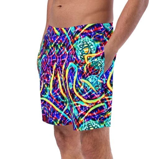 Fynesian Galaxy on a Swim Trunks