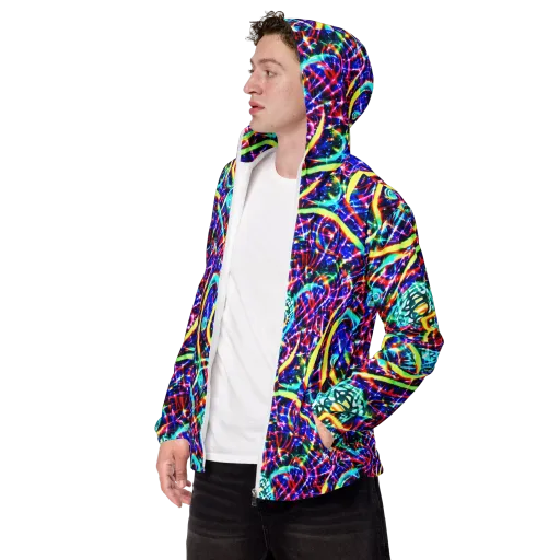 Fynesian Galaxy on a Men's Windbreaker