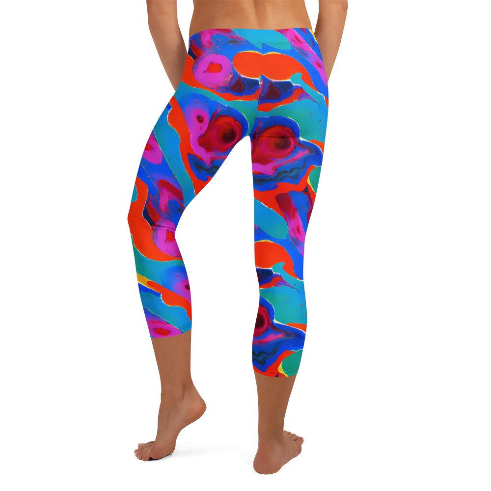 Irvin Rhapsody on Capri Leggings — Back