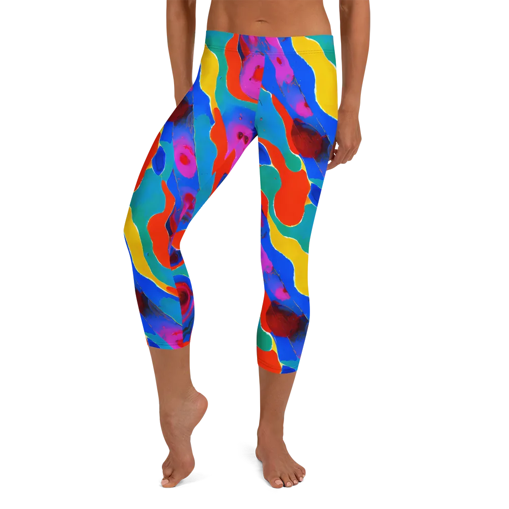 Irvin Rhapsody on Capri Leggings — Front