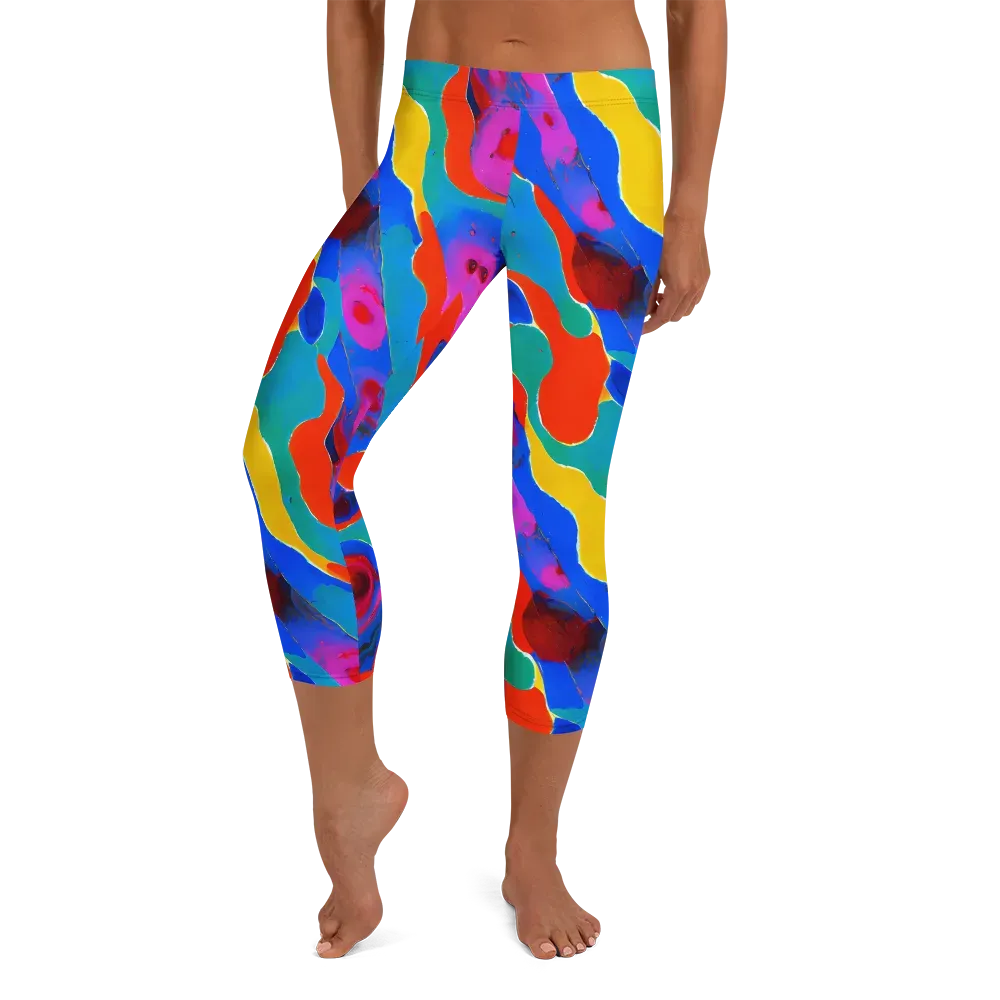 Irvin Rhapsody on Capri Leggings — Front