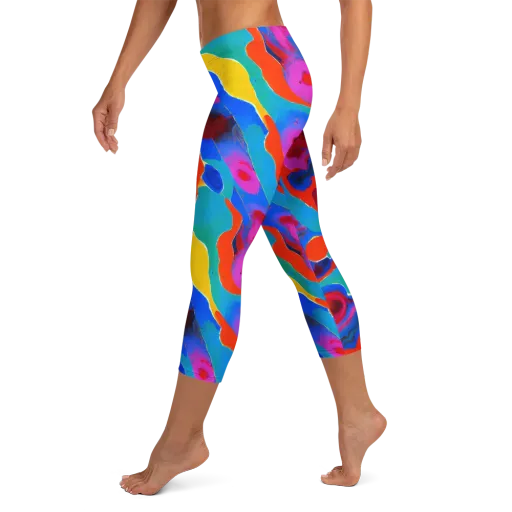 Irvin Rhapsody on a Capri Leggings