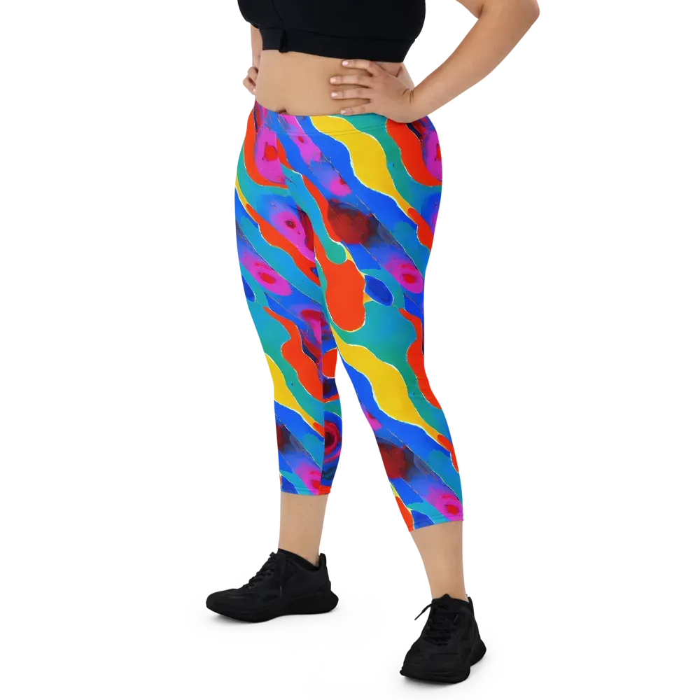 Irvin Rhapsody on Capri Leggings — Front
