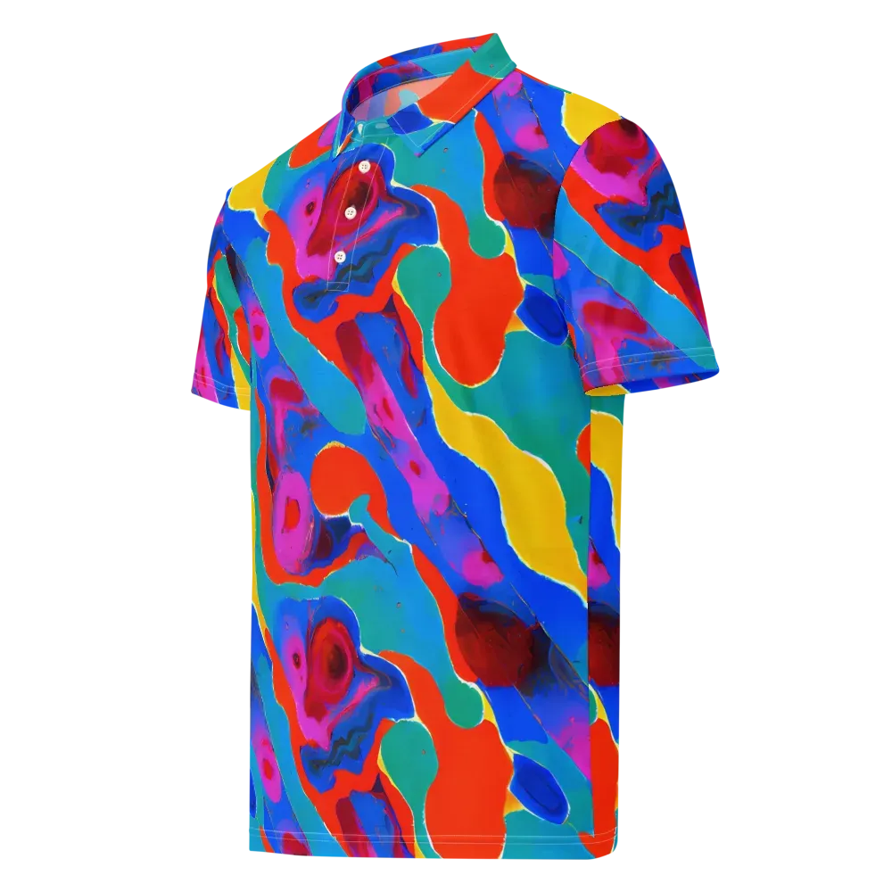 Irvin Rhapsody on Men's Slim Fit Polo Shirt — Left Front