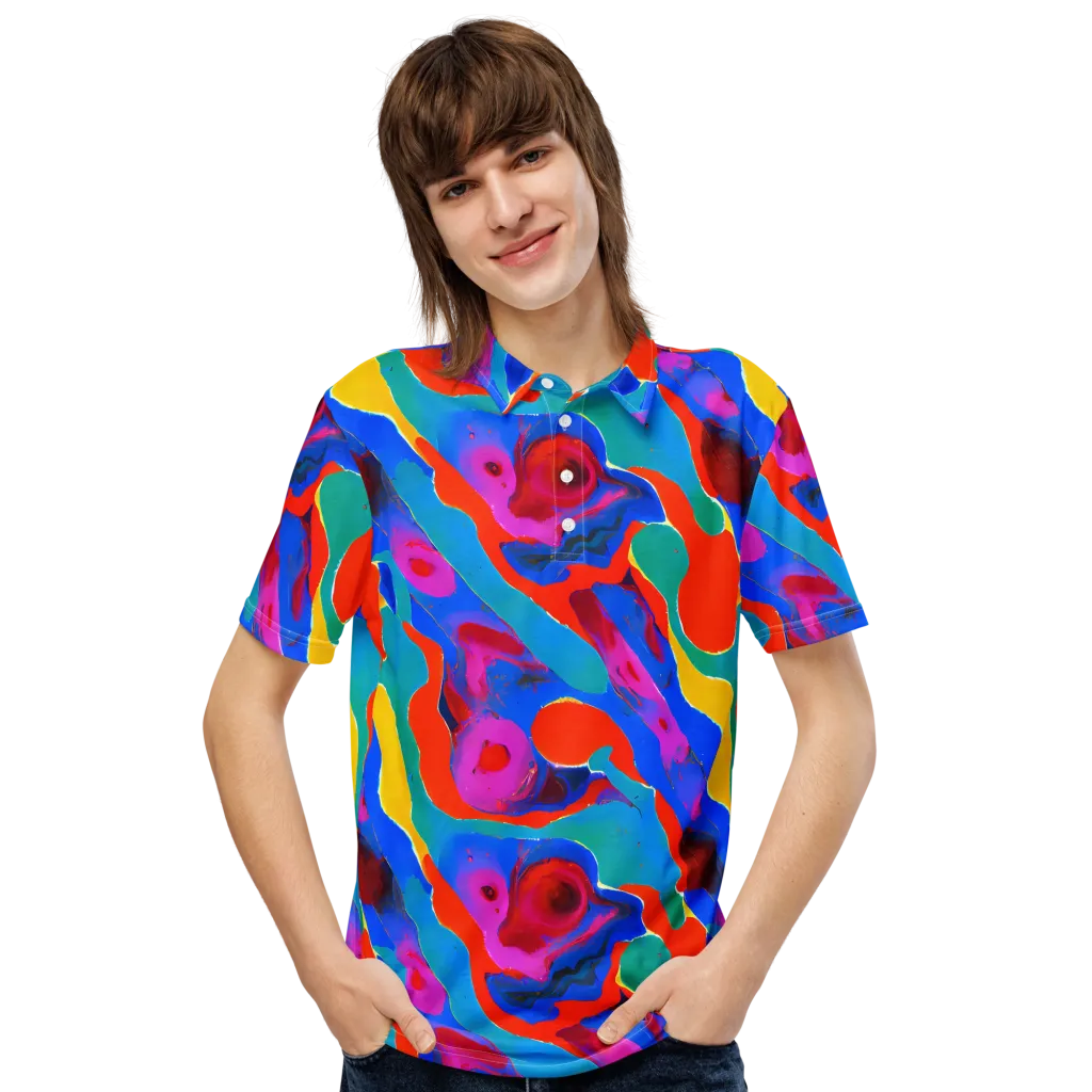 Irvin Rhapsody on Men's Slim Fit Polo Shirt — Front