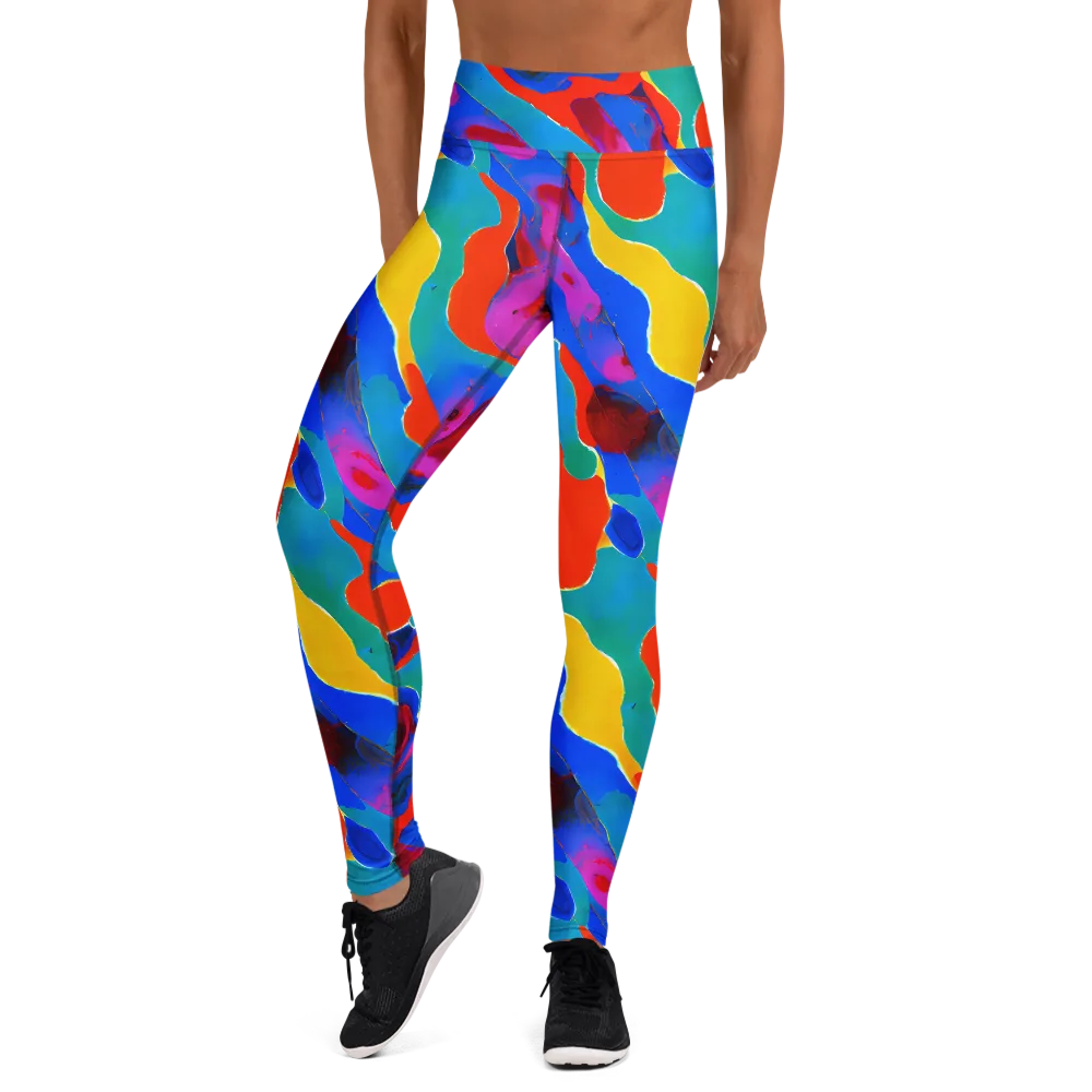 Irvin Rhapsody on Yoga Leggings — Front