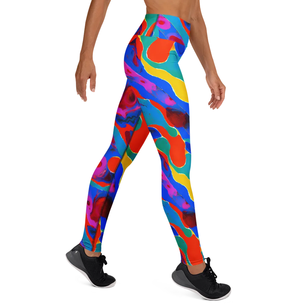 Irvin Rhapsody on Yoga Leggings — Right