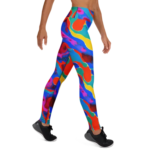 Irvin Rhapsody on a Yoga Leggings