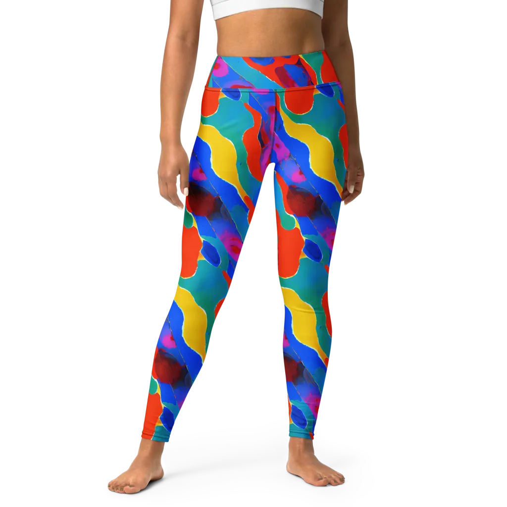Irvin Rhapsody on Yoga Leggings — Front
