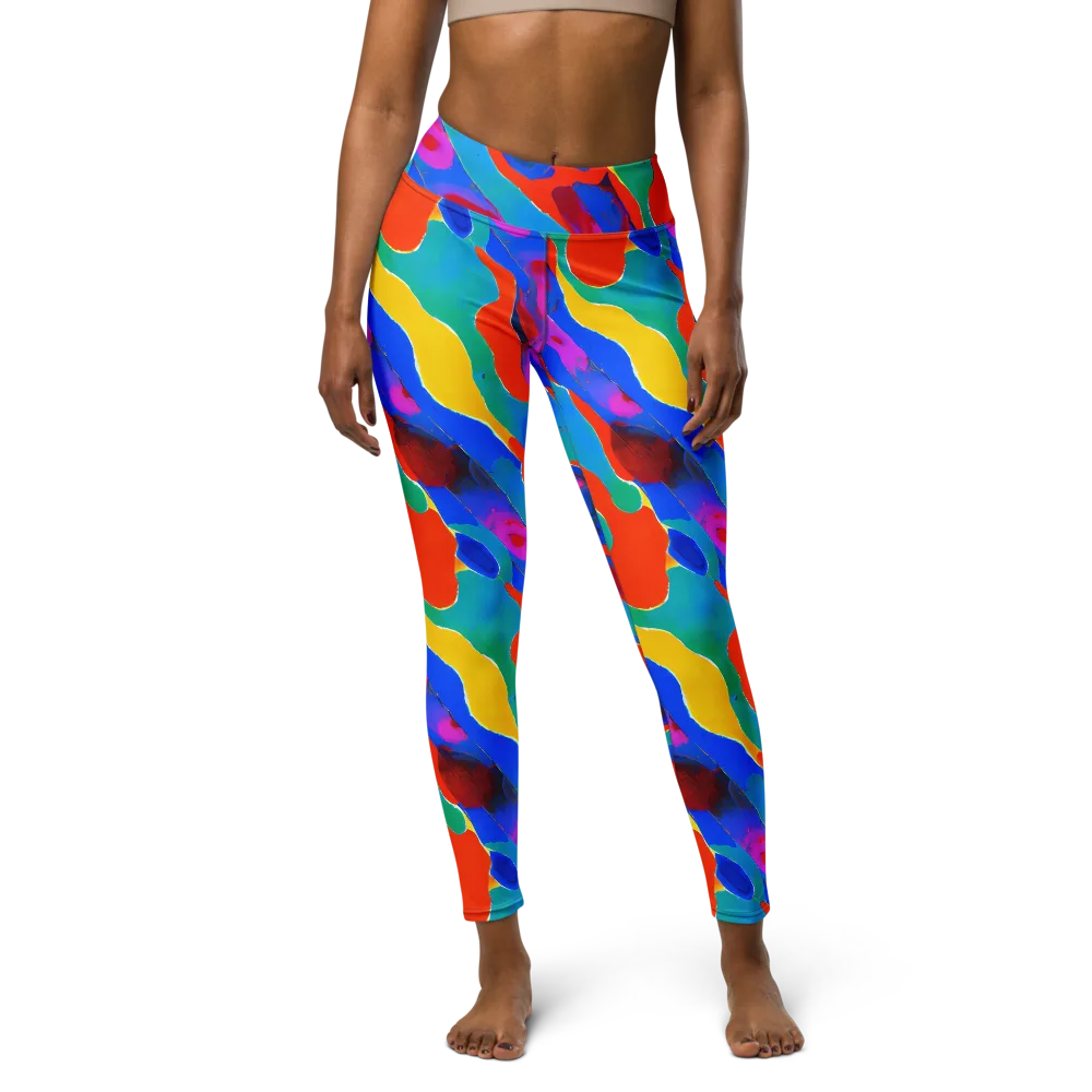 Irvin Rhapsody on Yoga Leggings — Front