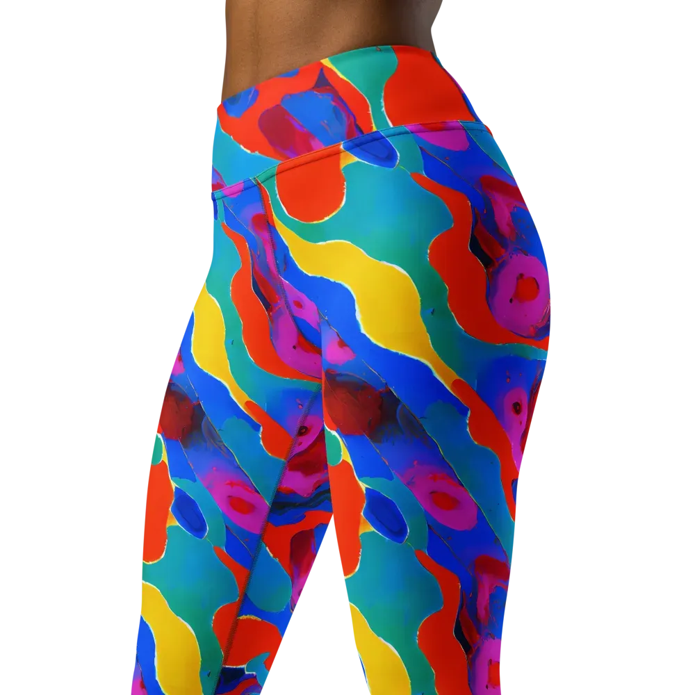 Irvin Rhapsody on Yoga Leggings — Left Front