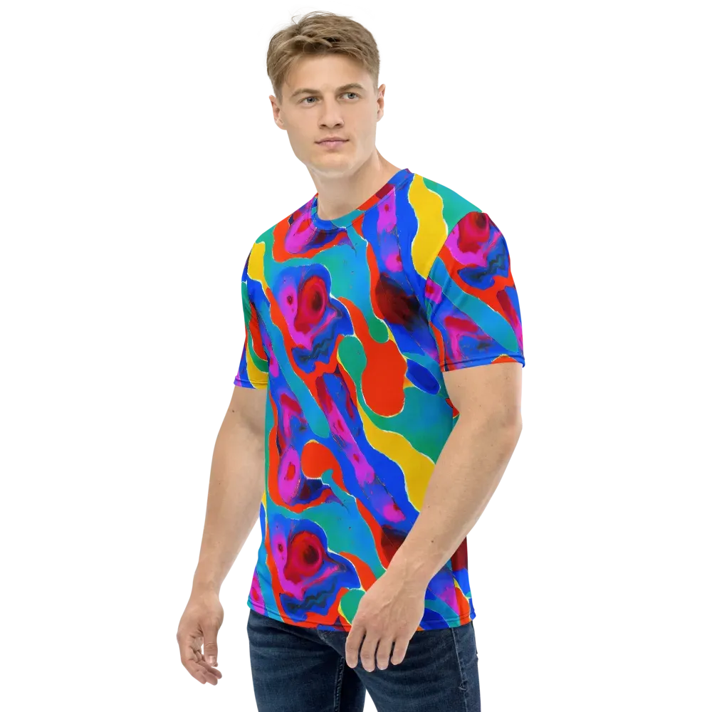 Irvin Rhapsody on Men's Crew Neck T-Shirt — Left